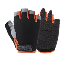 Load image into Gallery viewer, Summer men/women fitness gloves gym weightlifting cycling yoga bodybuilding training thin breathable non-slip half finger gloves -2