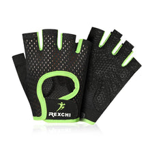 Load image into Gallery viewer, Summer men/women fitness gloves gym weightlifting cycling yoga bodybuilding training thin breathable non-slip half finger gloves