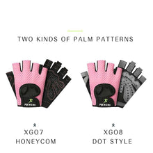 Load image into Gallery viewer, Summer men/women fitness gloves gym weightlifting cycling yoga bodybuilding training thin breathable non-slip half finger gloves