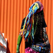 Load image into Gallery viewer, Outdoor Nepal Handmade Wool Felt Reggae National Style Personalized Knitted Hat Dirty Braided Hat Ear Protection Hat