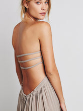 Load image into Gallery viewer, Fashion Sexy Off-Back Lace-up Beach Maxi Dress