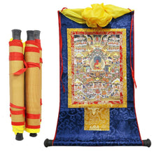 Load image into Gallery viewer, Tibetan Thangkas Tibetan Hand Painted Buddhism Accessories Religious Scroll Wall Painting Decoration Home