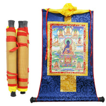 Load image into Gallery viewer, Tibetan Thangkas Tibetan Hand Painted Buddhism Accessories Religious Scroll Wall Painting Decoration Home