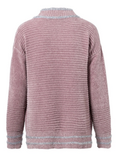 Load image into Gallery viewer, Loose Sweater Fashion Vintage Chenille Crew Neck Cardigan