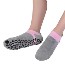 Load image into Gallery viewer, Women Sports Fitness Yoga Socks Round Head Cotton Non-Slip Breathable Sports Socks Ventilation Pilates Ballet Socks Dance Sock