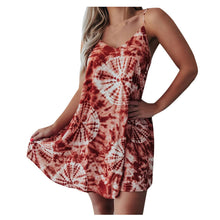 Load image into Gallery viewer, Women Fashionable Off Shoulder Printed Casual Short Mini Dress