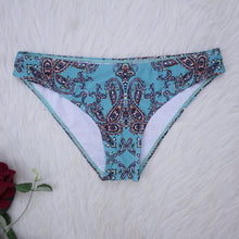 Load image into Gallery viewer, Women's Two Piece Print Bikini Vintage Swimsuit