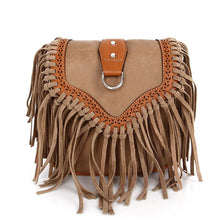 Load image into Gallery viewer, Womens' Pouch Tassel Shoulder Bag Vintage Handbag Crossbody Bags for Women Large Capacity Messenger Bags