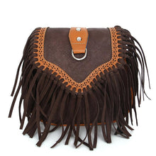 Load image into Gallery viewer, Womens' Pouch Tassel Shoulder Bag Vintage Handbag Crossbody Bags for Women Large Capacity Messenger Bags