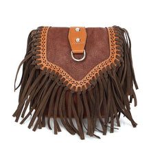 Load image into Gallery viewer, Womens' Pouch Tassel Shoulder Bag Vintage Handbag Crossbody Bags for Women Large Capacity Messenger Bags