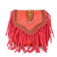 Load image into Gallery viewer, Womens' Pouch Tassel Shoulder Bag Vintage Handbag Crossbody Bags for Women Large Capacity Messenger Bags
