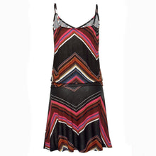 Load image into Gallery viewer, Womens Sexy Summer Dress Sleeveless Printed O-Neck Beach Party Mini Dresses Summer Beach Dress