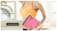Load image into Gallery viewer, Portable Yoga Towel Non-slip Sweat Towel Machine Wash Professional Women Lengthening and Widening Yoga Mat Cloth Fitness Blanket