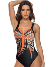 Load image into Gallery viewer, Printed Sexy One-piece Swimsuit