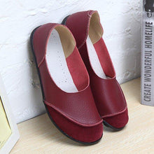 Load image into Gallery viewer, Big Size Color Match Soft Comfy Ballet Pattern Casual Flat Shoes