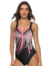 Load image into Gallery viewer, Printed Sexy One-piece Swimsuit