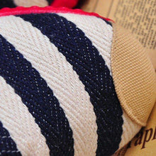 Load image into Gallery viewer, Stripe Canvas Flat Slip On Loafers