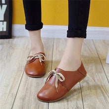 Load image into Gallery viewer, Pu Pure Color Casual Slip On Comfort Shoes For Women