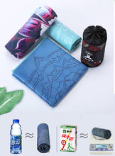 Load image into Gallery viewer, Portable Printed Yoga Towel non-slip Design Supports Custom Pattern Design Digital Printed Yoga Towel Yoga Mat 789