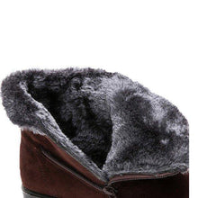 Load image into Gallery viewer, Winter Zipper Wedge Heel Keep Warm Ankle Snow Boots For Women
