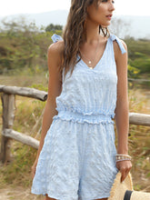 Load image into Gallery viewer, Solid Color Summer Lace-up Conjoined Shorts