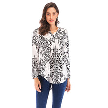 Load image into Gallery viewer, Spring and Summer New Button Collar Pleated Short Sleeve T Shirt