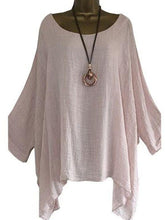 Load image into Gallery viewer, Irregular Sleeves and Hem Blouse Fashion Solid Color O-neck Casual Jacket