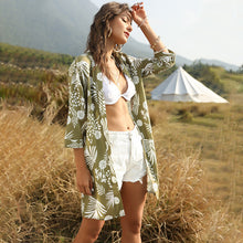 Load image into Gallery viewer, Women's Beach Chiffon Jacket Outfitting Cardigan Outfitting Coat