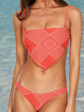 Load image into Gallery viewer, New Printed Bikini Sexy Lady Multicolor Split Swimwear