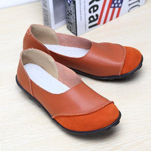 Load image into Gallery viewer, Big Size Color Match Soft Comfy Ballet Pattern Casual Flat Shoes