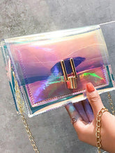 Load image into Gallery viewer, Laser Small Square Pack Power Flow Pack Summer Pack Single Shoulder New Inclined Pack