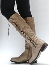 Load image into Gallery viewer, Winter Warm Bandage Long Boots