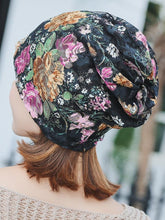 Load image into Gallery viewer, Boho Lace Floral Double-layer Casual Outdoor Hat