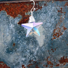 Load image into Gallery viewer, Bling Crystal Magic Moon Eardrop Pendant Handmade Wire Earrings