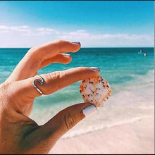 Load image into Gallery viewer, Simple Metal Cross Border Slender Shape Tail Ring