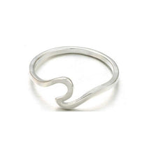 Load image into Gallery viewer, Simple Metal Cross Border Slender Shape Tail Ring