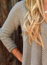 Load image into Gallery viewer, Women s Long Sleeve Draped Open Front Asymmetrical Knitted Cardigan