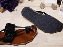Load image into Gallery viewer, Women Summer Leather Sandals