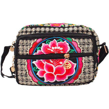 Load image into Gallery viewer, Ethnic Embroidered Multi-layer Bag Ladies Embroidered Casual Cloth Bag.
