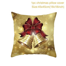 Load image into Gallery viewer, 45cm Christmas Cushion Cover Navidad Merry Christmas Decorations For Home 2023 Xmas Noel Cristmas Ornaments New Year Gifts 2024
