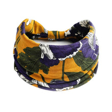 Load image into Gallery viewer, Bohemian Style Elastic Hair Bands Yoga Headband Women Headwear Print Vintage Cross Unisex Scrunchies Hair Accessories
