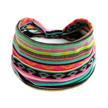 Load image into Gallery viewer, Bohemian Style Elastic Hair Bands Yoga Headband Women Headwear Print Vintage Cross Unisex Scrunchies Hair Accessories
