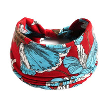 Load image into Gallery viewer, Bohemian Style Elastic Hair Bands Yoga Headband Women Headwear Print Vintage Cross Unisex Scrunchies Hair Accessories
