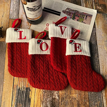 Load image into Gallery viewer, Christmas Alphabet Knitting Socks Christmas Tree Ornaments Christmas Decorations For Home 2024 Noel New Year 2025 Xmas Gift
