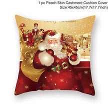 Load image into Gallery viewer, Christmas Cushion Cover Merry Christmas Decorations for Home Christmas Ornament Navidad Noel Xmas Gifts Happy New Year
