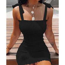 Load image into Gallery viewer, Floral Tight Camisole Dress For Women 2024 Spring Summer Beach  Female Clothing Sexy Club Mini Skirt Vestidos Casual Short Dress
