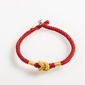 Handmade Tibetan Bracelet Colorful Thread Good Lucky Charm Rope Bracelet & Bangles For Women Men Knots Red Thread Bracelets