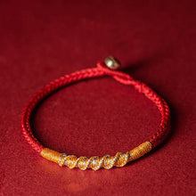 Load image into Gallery viewer, Handmade Tibetan Bracelet Colorful Thread Good Lucky Charm Rope Bracelet &amp; Bangles For Women Men Knots Red Thread Bracelets
