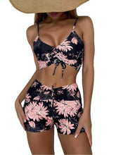 Load image into Gallery viewer, High Waist Bikini Swimsuit Women 2023 Push Up Bikini Floral Swimsuit Print Bikini boxers Swimwear Swim Trunks Bathing Suit
