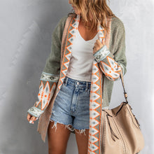 Load image into Gallery viewer, Boho Style Printed Cardigan Jacket Women Autumn and Winter New Cardigan Jacket
